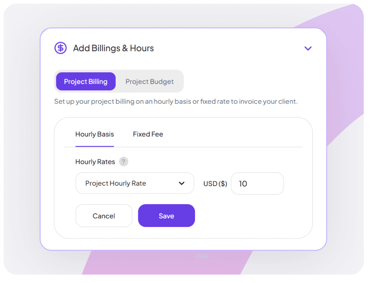 Budget Management Interface