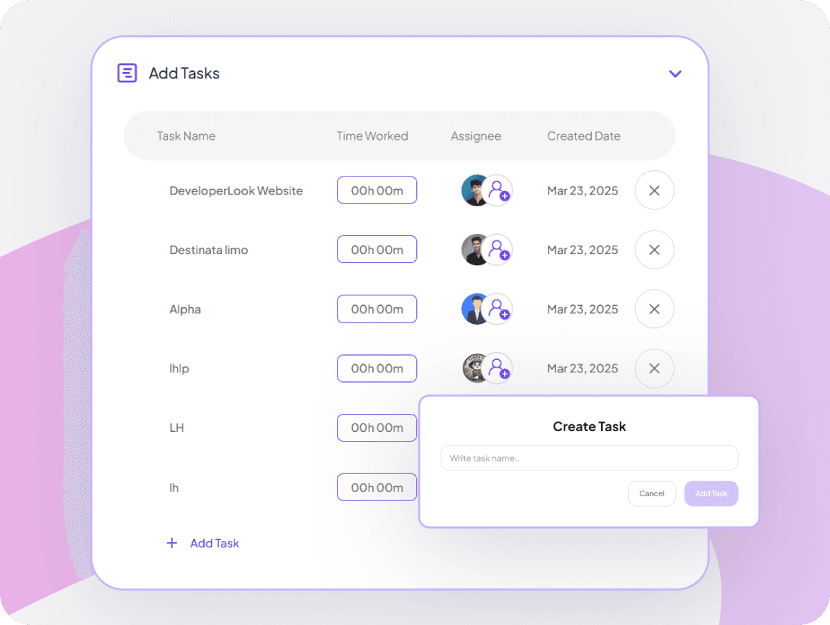 Collaboration Permissions Interface